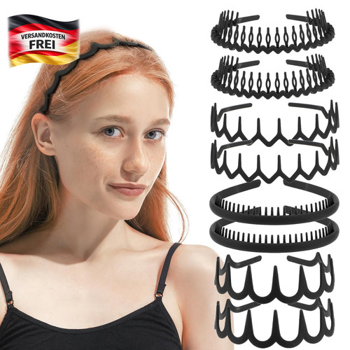Haarreifen set elastisch - set,
