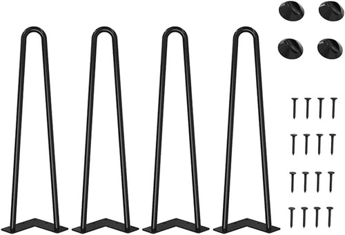 Haarnadel tischbeine 40cm - tischbeine,