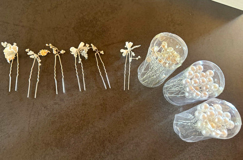 Haarschmuck set hochzeit - hochzeit, |