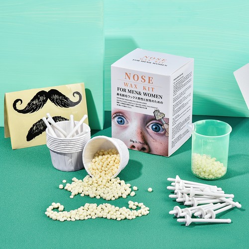 Nasenhaar wachs nose - nose, wax