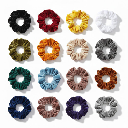 Haargummi scrunchie set - haargummi,