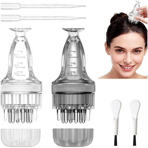 Haaröl applikator set - set, 2