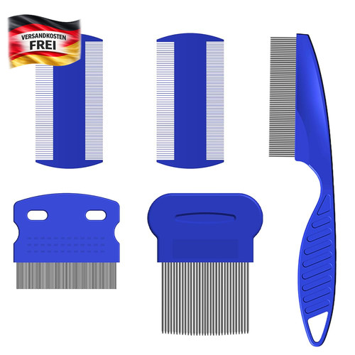 Haar kamm set aus - set, edelstahl