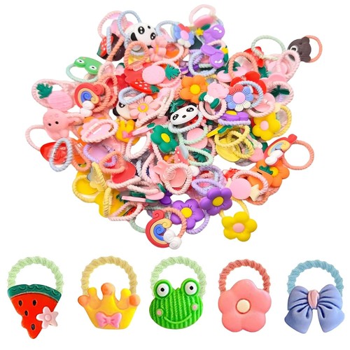 Haargummis kinder 100 - haargummis, kinder,