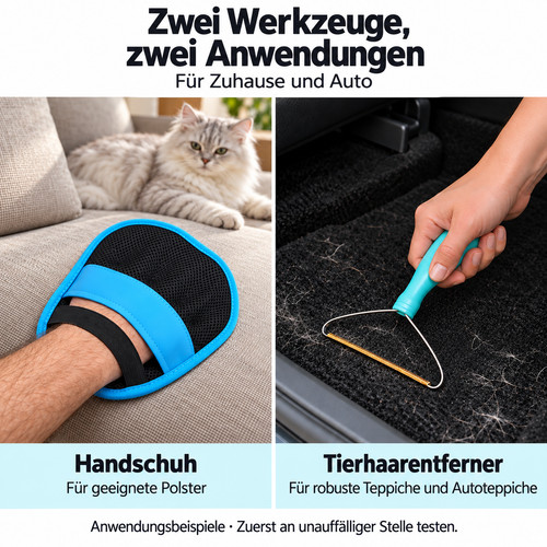 Tierhaarentferner set tlg 2 - 3-tlg.,
