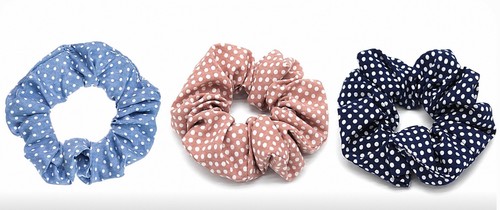 3er scrunchie set - scrunchie, mit