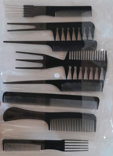 Haarkamm set aus plastik - aus,