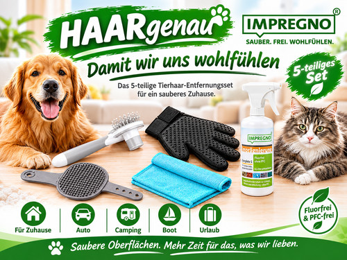 Set tierhaar entfernen - 5x,