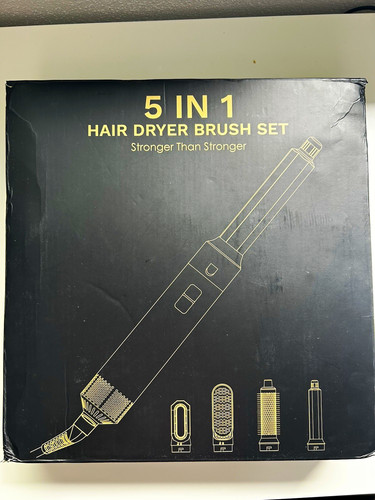 Hair dryer brush set - in,