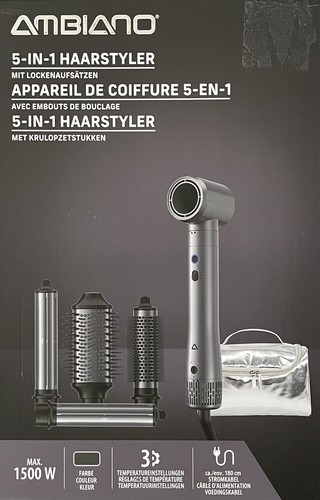 Ambiano 1 hairstyler - 5, in