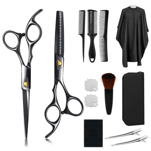 Haarschere set edelstahl - set,