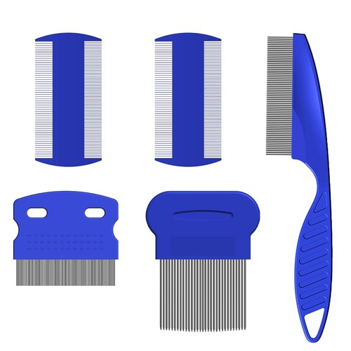 Haar kamm set aus edelstahl - haar-kamm,